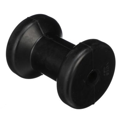Seachoice 56210 Seachoice Molded Spool Roller w/ Plastic Sleeve, Black, Boat Trailer, 8 In. X 5/8 In.