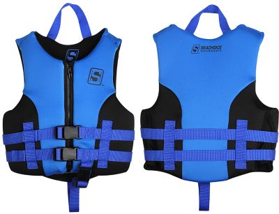 Seachoice 85131 Evoprene Multi-Sport Life Jacket Child USCG Level 70 Blue/Black