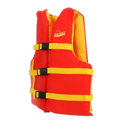 Seachoice 86230 Universal Adult Life Vest Type III PFD Orange/Yellow