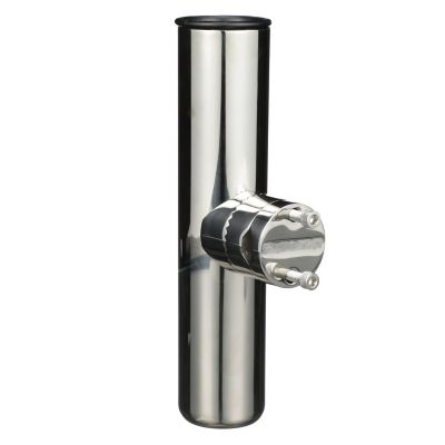 Seachoice 89151 Clamp-On Fishing Rod Holder 9 Inch Stainless Steel