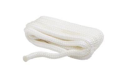 Seachoice 40261 Seachoice Double-Braid Nylon Dock Line w/ Eye Splice, Pre-Shrunk, Heat Stabilized, 5/8 In. X 20 Ft., White