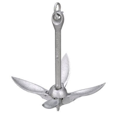 Seachoice 50-41000 Folding Grapnel Anchor 3.5 Lbs Galvanized Iron