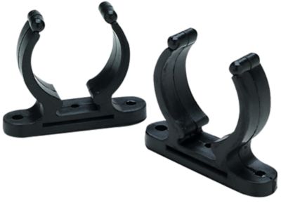 Seachoice 71001 Seachoice Boat Hook Clips, Reinforced Nylon, Black, Pack of 2