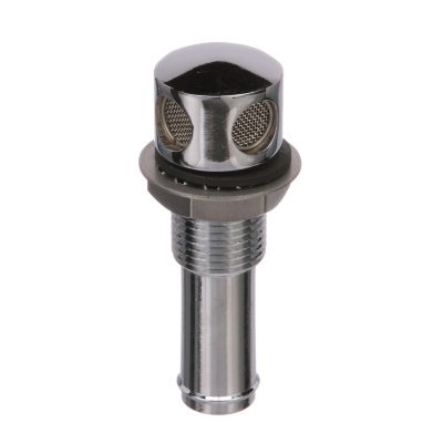 Seachoice 23031 Thru-Hull Fuel Tank Vent Chrome Brass 5/8 inch