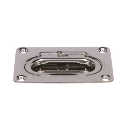 Seachoice 36701 Seachoice Spring Loaded Flush Mount Hatch Handle, 304 Stainless Steel, 3 In. X 2-1/4 In.