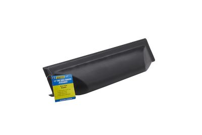 Seachoice DE73107S Straight Dock Bumper 17 Inch Black Vinyl