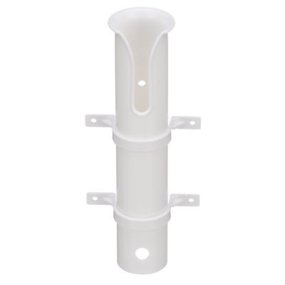 Seachoice 89321 Seachoice Side Mount Rod Holder, PVC, White