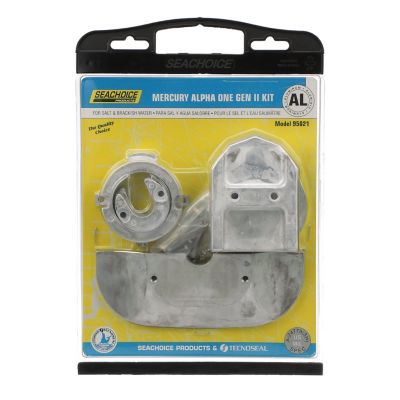 Seachoice 50-95021 Anode Kit for Mercruiser Alpha One Gen II 1991+ Aluminum