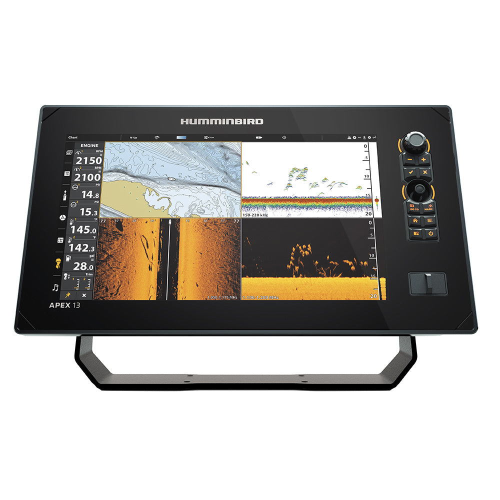 Humminbird 411470-1VXCHO APEX 13 CHO VX MSI+ Chartplotter Fishfinder Control Head Only