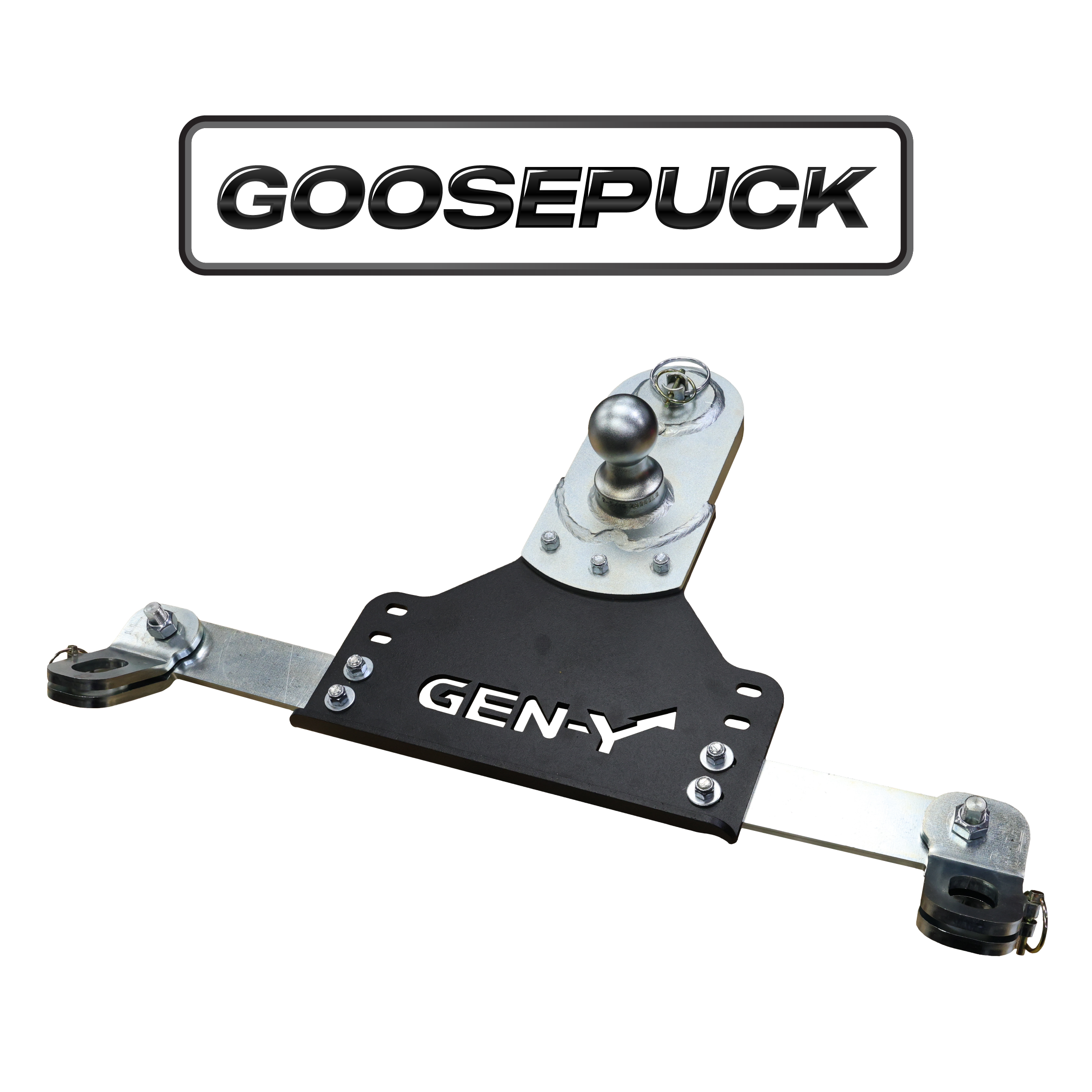 Gen-Y Hitch GH-21011 GoosePuck Gen 2 5-Inch Offset Gooseneck Ball Puck System