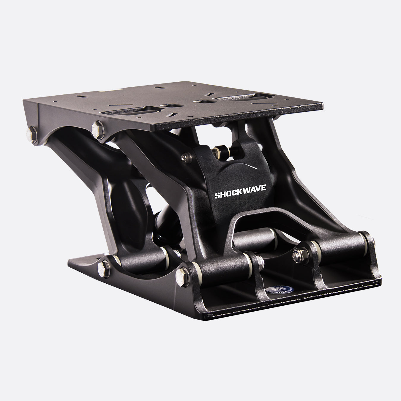 Shock Wave SW-05026-B S5-LW Lightweight Marine Suspension Base Black