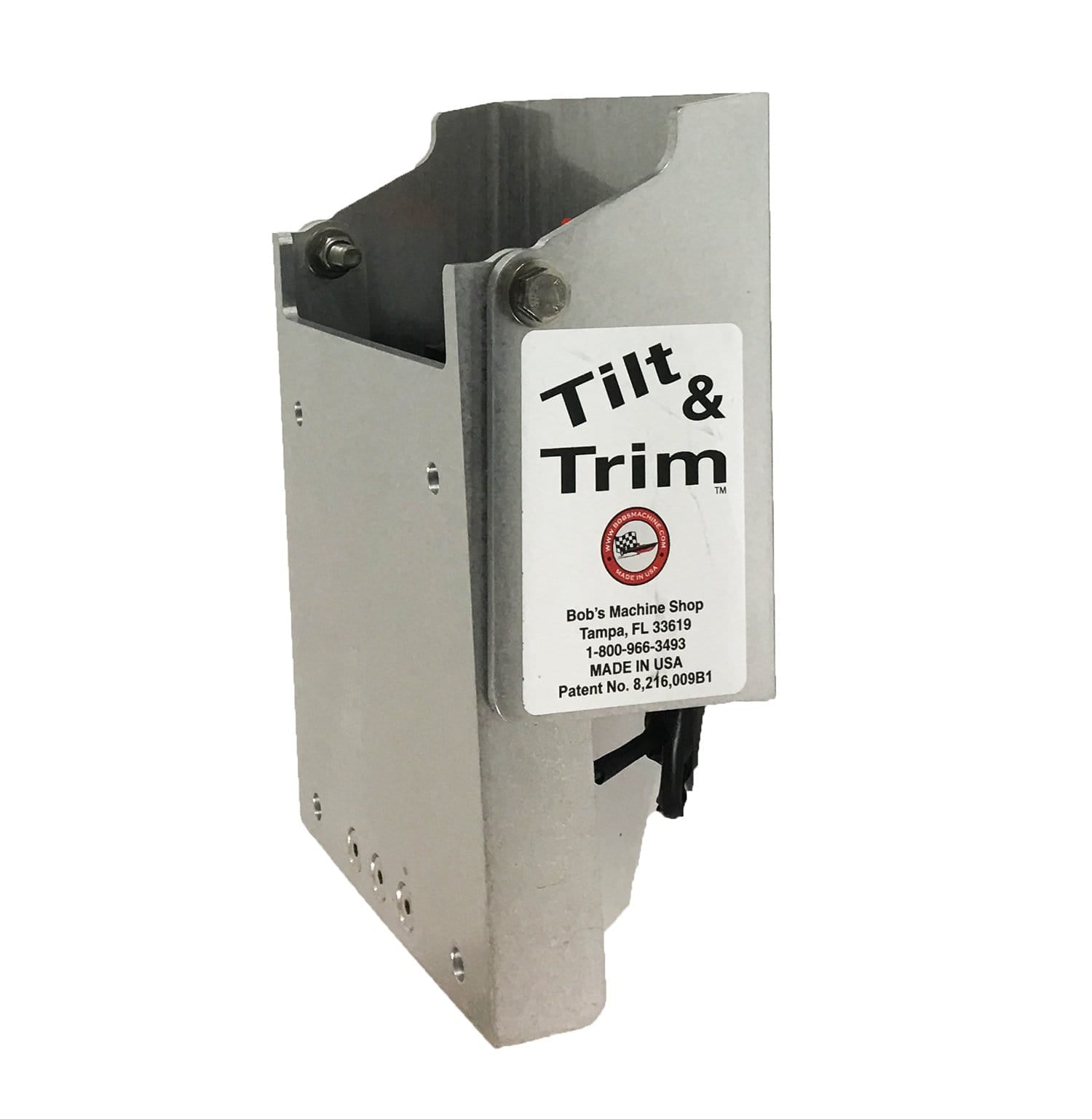 Bob's Machine 100-701100-NOPC Action Series Hydraulic Tilt and Trim for Clamp-On Motors