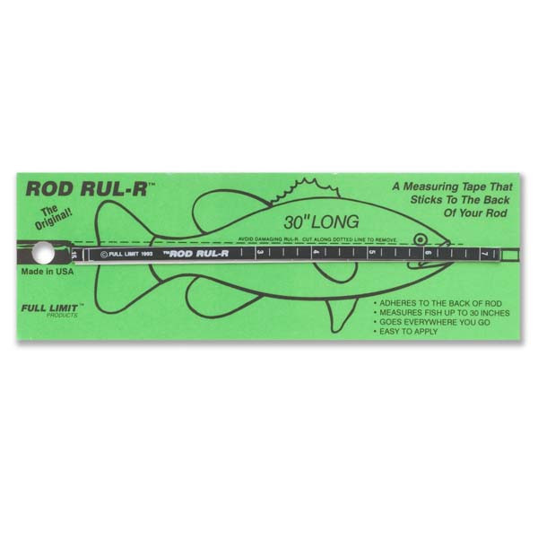 World Wide Marine 501 Rod Rul-R Fishing Measuring Tape