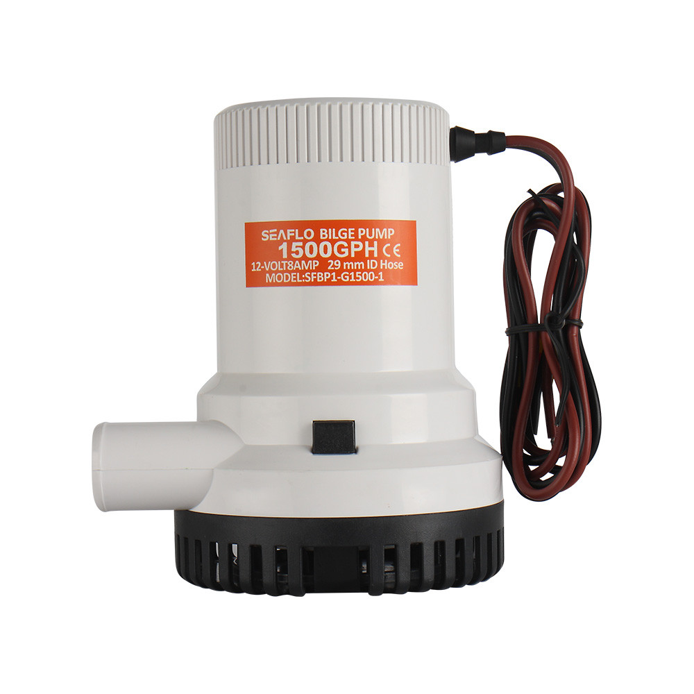 Seachoice SFBP1-G1500-01 Submersible Bilge Pump 1500 GPH 12V