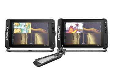 Lowrance 000-16477-001 Elite FS 12 Boat in a Box Dual Display Fishfinder System