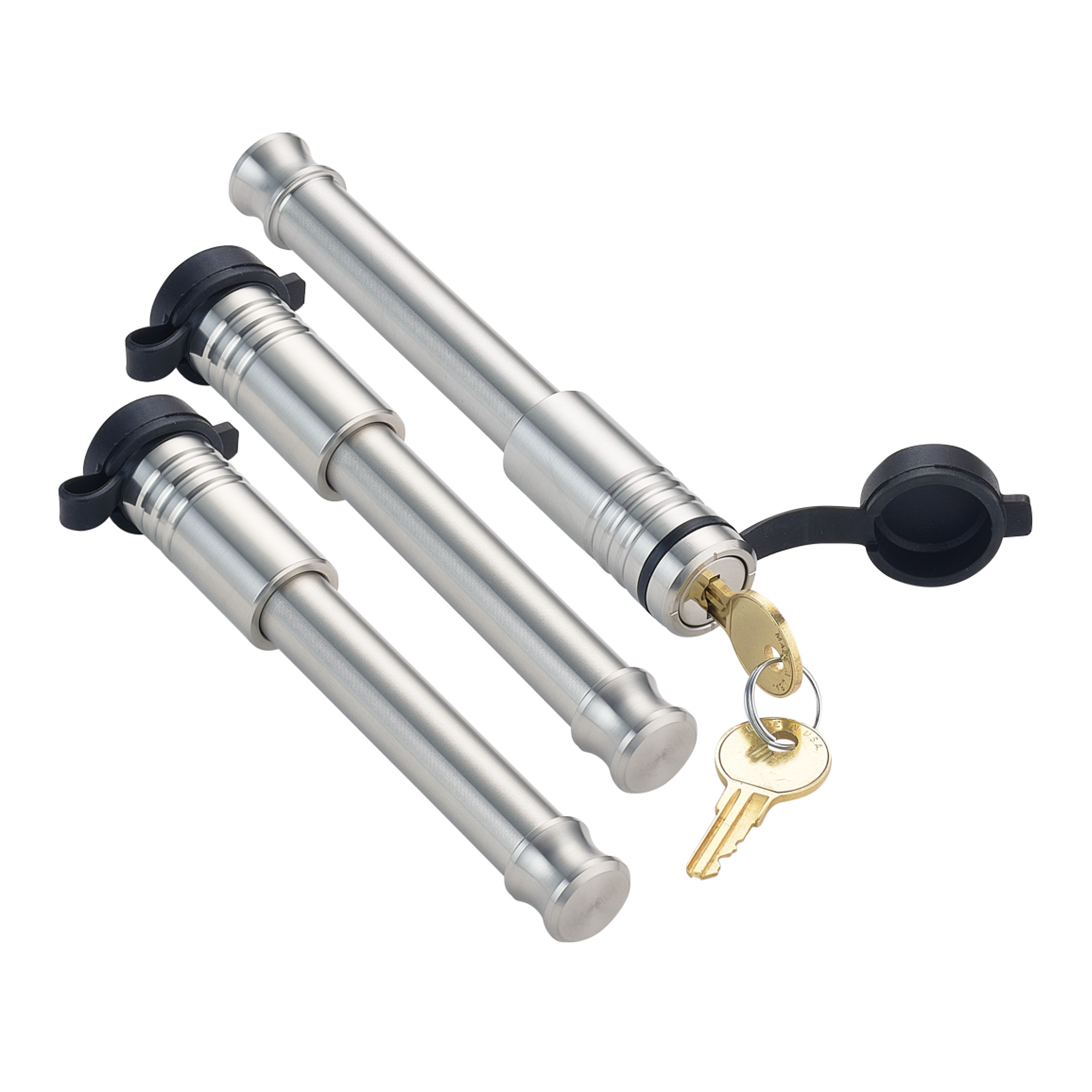 Gen-Y Hitch GH-103910 2.5" Receiver Lock Set - 3 Pack Keyed Alike