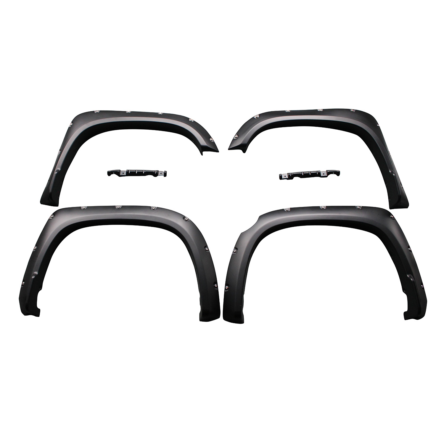 TrailFX TFT3002S Pocket Style Fender Flares for Toyota Tundra - Smooth Finish Set of 4