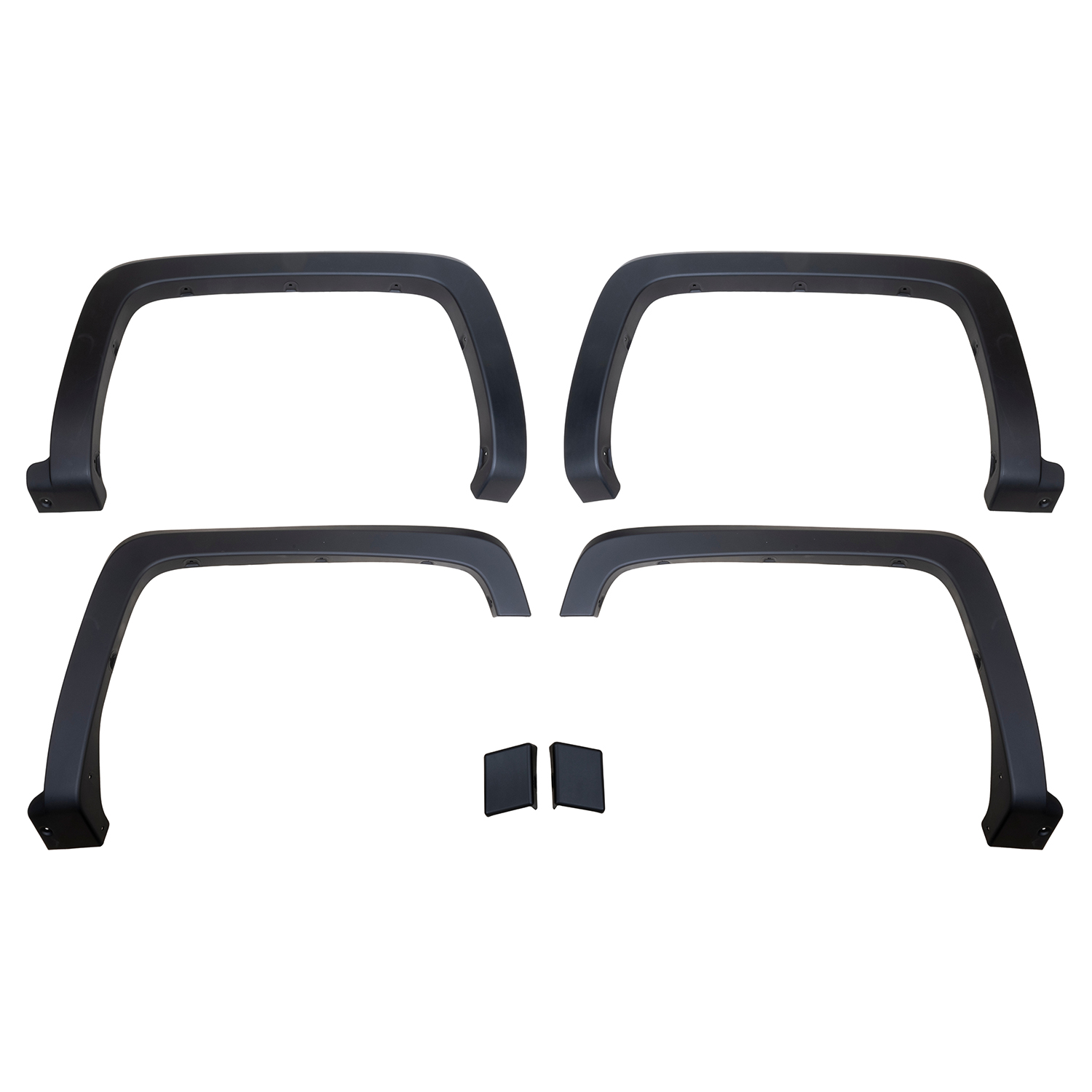 TrailFX TFC3002OE OE Style Fender Flares Black Smooth Finish Set of 4