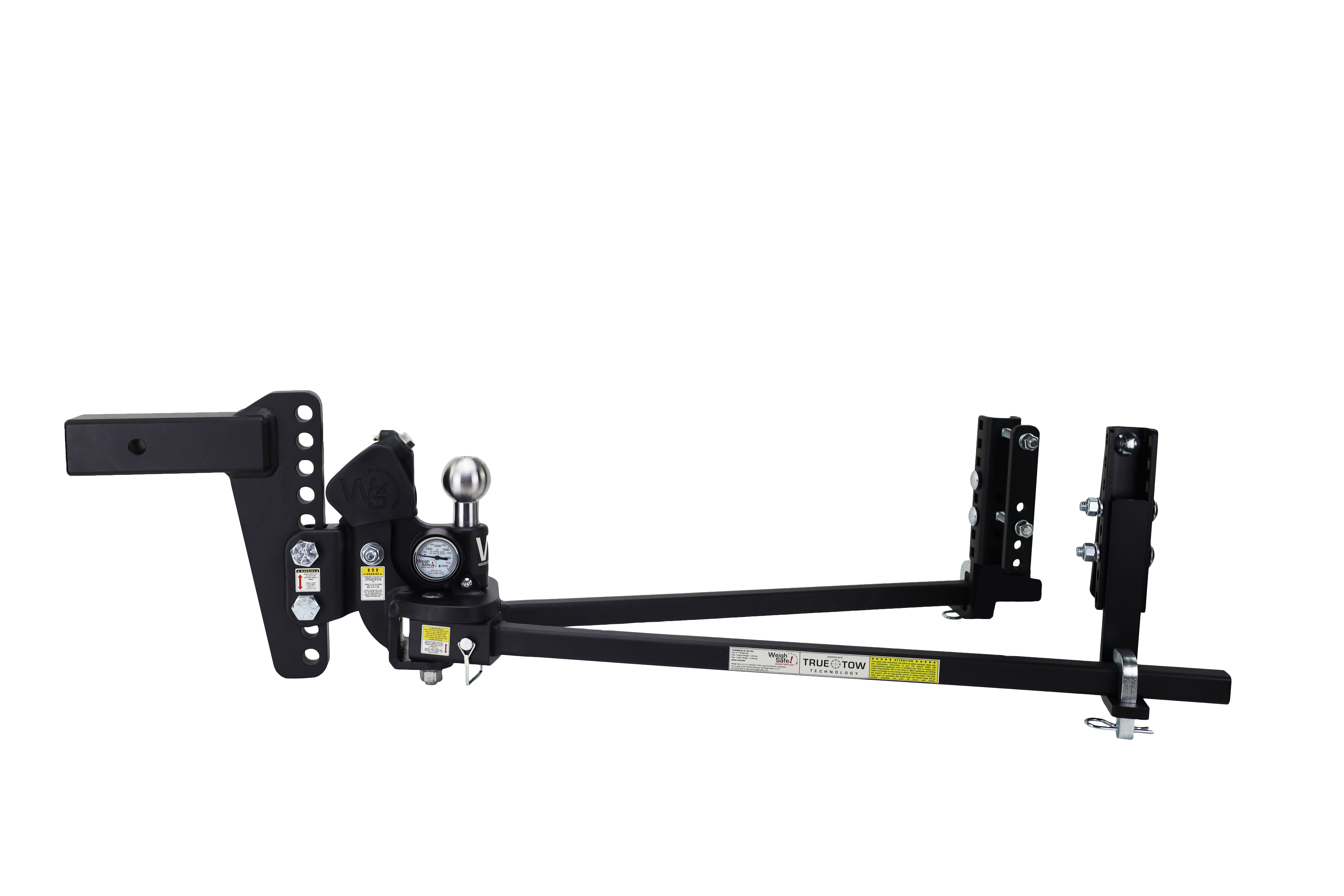 Weigh Safe TTHW8-2.5 True Tow Heavyweight Weight Distribution Hitch 8" Drop 2.5" Shank 18,500 lbs GTW