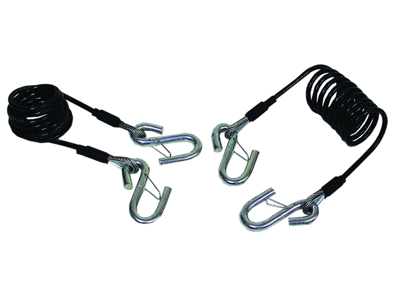 Blue Ox BX88196 Safety Cable Kit Class III 7500 lb Capacity 7 ft