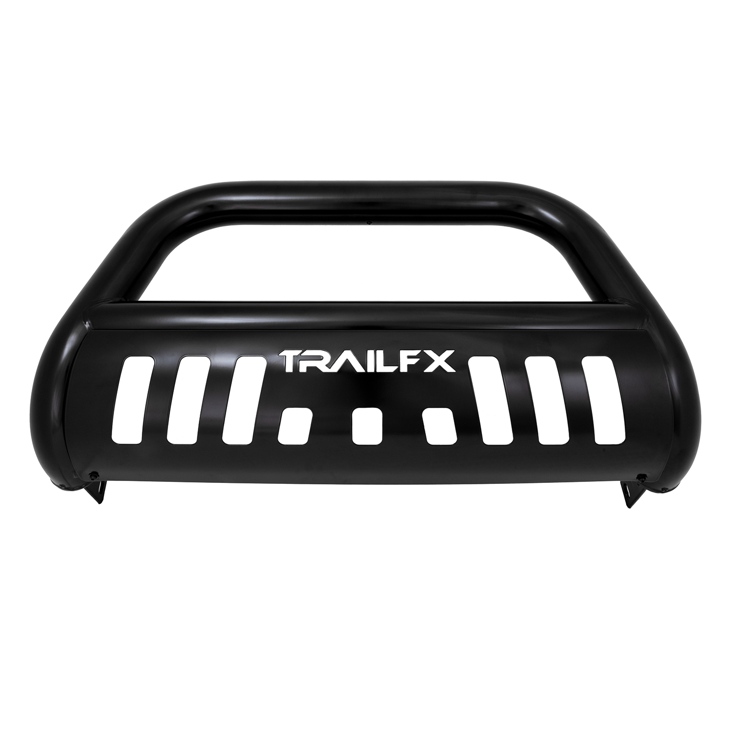 TrailFX B0036B 3 Inch Bull Bar with Skid Plate and Light Holes