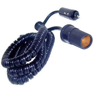 080918 12V Coiled Extension Cord