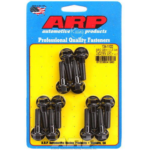 ARP 134-1102 Header Bolt Kit for Small Block Chevy LS Series M8 x 1.181"