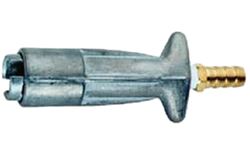 Picture of Attwood Marine 14534-6 Fuel Connector Mercury/Mariner Die Cast Zinc 3/8" Barb