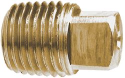 Picture of Brass Fittings 28087 1/2 Brass Sq Head Pipe Plug