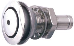 Picture of Attwood Marine 66031-3 Fuel Tank Vent Flush Mount Straight 316 Stainless Steel