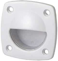Picture of T-H Marine LED51876DP T-H Marine LED Courtesy Companion Way Light With Exposed Fasteners and White Plastic Bezel, White LEDs