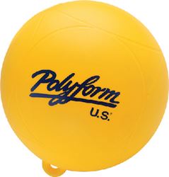 Picture of Polyform 18-314-701 Ws-1 Yellow 8" Waterski Buoy