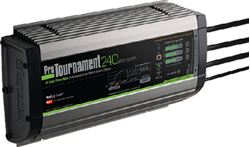 Picture of Pro Mariner 52024 ProTournament 240 Elite 24 Amp 2 Bank Waterproof Battery Charger