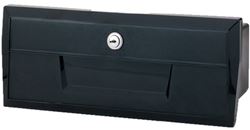 Picture of Attwood Marine 2638-1 Standard Glove Box with Locking Latch Black