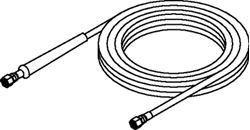 Picture of Seastar Solutions HO5714 ProStar Outboard Hydraulic Steering Hose Kit 14 Foot