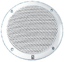 Picture of Poly Planar MA4054W 4" 2-Way Coaxial Marine Speakers with Integral Grill