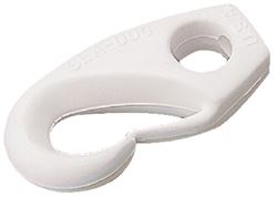 Picture of Sea-Dog Line 652100 3/8" Nylon Shock Cord Clip, White, Bulk