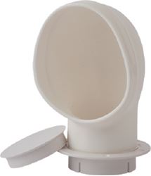 Picture of Sea-Dog Line 727137-3 SeaDog 7271373 PVC Standard Profile Cowl Vent & Snap On Deck Plate, White