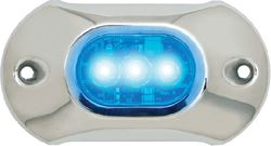 Picture of Attwood Marine 66UW03B-7 LightArmor HPX Underwater LED Light 3-LED Blue