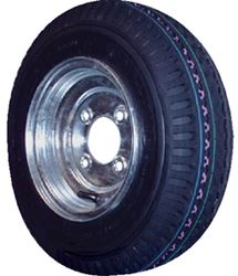 Picture of Loadstar Tires 30050 Bias Tire and Wheel Assembly 480/400-8 4-Hole Galvanized