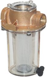Picture of Groco ARG1250P NPT ARG Raw Water Strainer with Plastic Strainer Basket