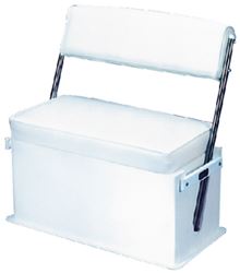 Picture of Todd 1758-18A Center Console Swingback Seat with Cooler 50 Quart White