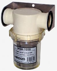 Picture of Groco WSB750P GROCO 3/4" PUMP STRAINER AND  BRACKET NON-METALLIC