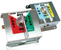 Picture of Groco TS-350-T 4-Way Tank Selector Valve Kit with Stainless Steel Mounting Bracket