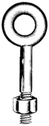 Picture of Chicago Brand 080743 Regular Eyebolt, Galvanized
