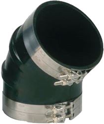 Picture of Trident Hose TRL845SS Tri Rubber 45d Elbow/clamps 8