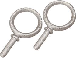 Picture of Sea-Dog Line 580870-1 Oarlock Horns 2 Inch Round Galvanized Pair
