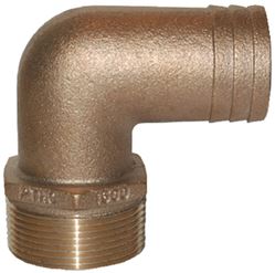 Picture of Groco PTHC-750 GROCO 3/4" NPT-90 X 3/4" ID HOSE BARB STANDARD FLOW ELBOW