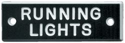 Picture of Bernard Engraving IP020 Nameplate-Running Lights Pkg/5