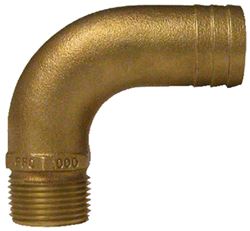 Picture of Groco FFC-1000 GROCO 1" NPT-90 X 1 1/4" ID HOSE BARB FULL FLOW ELBOW